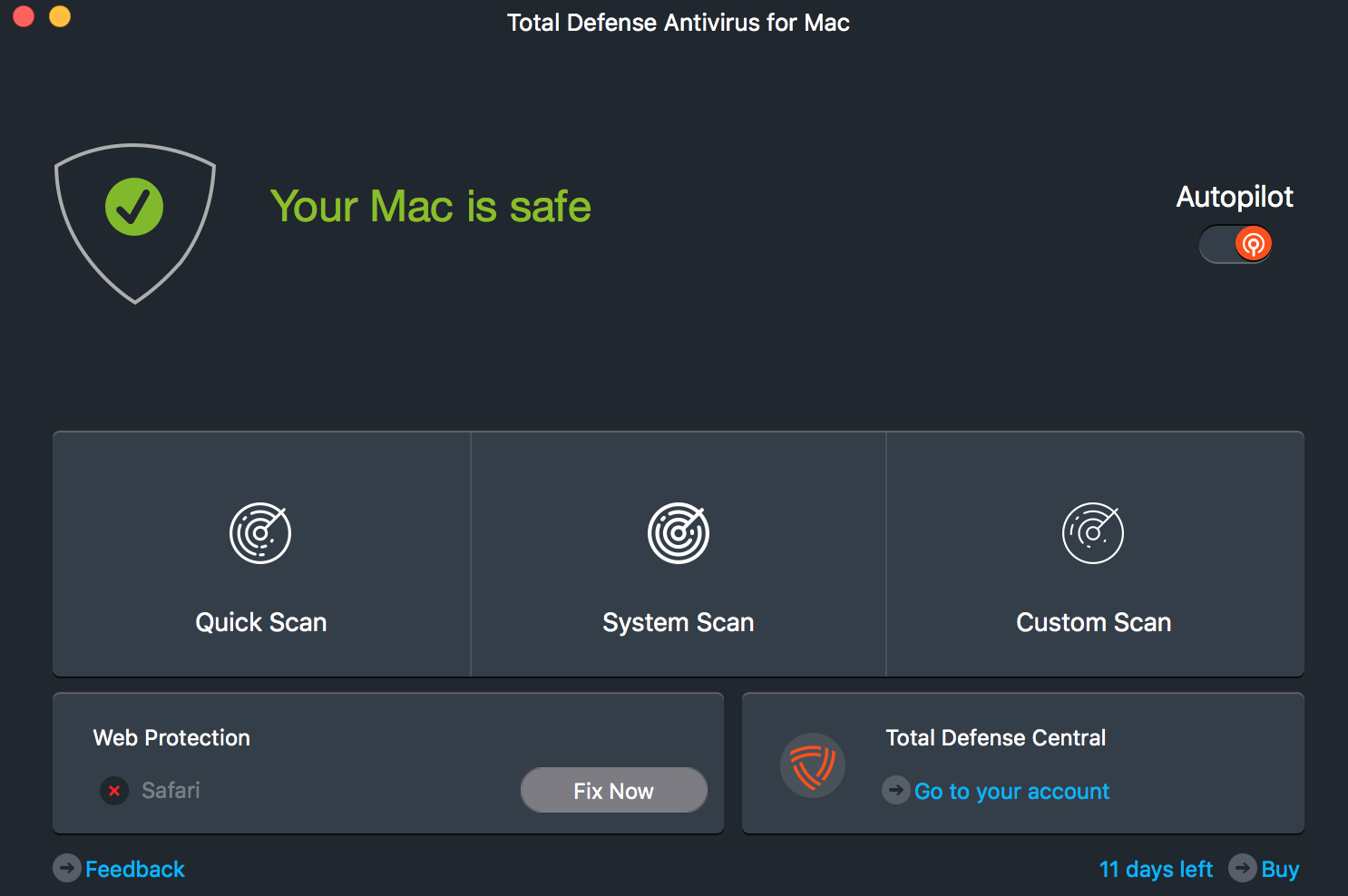 Total av for mac free
